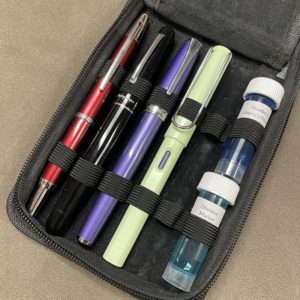 flying with fountain pens and ink